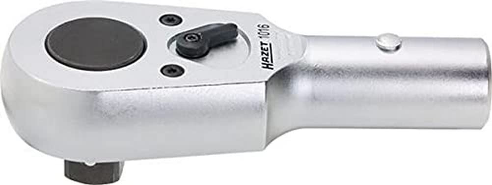 HAZET 1016 165 mm Reversible Ratchet Head - Chrome-Plated