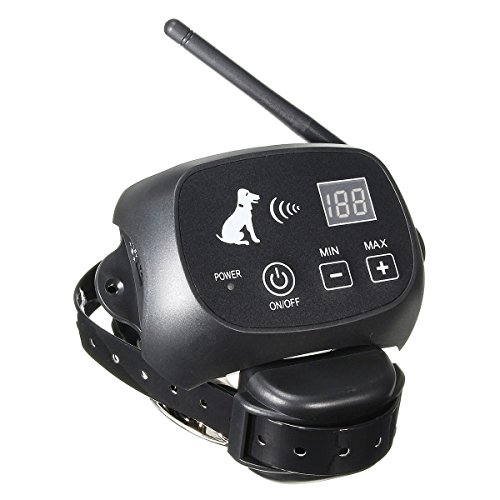 Kuke Electric Dog Fence Pet Containment System 1-3 Dog Outdoor Invisible Dog Training Fence With Rechargeable Waterproof Wireless Transmitter Collar (3 Dog system) - Thumbnail 3