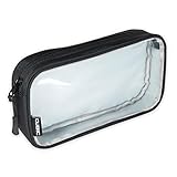Travel Electronics Organizer by Cubic Gear | Clear Pouch, Small Travel Accessories Bag, Cable Management