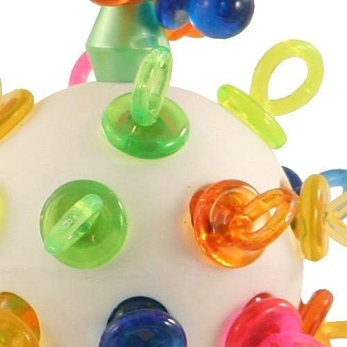 Super Binkies Hanging Wiffle Ball Parrot Toy - Large - Image 4