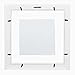 Gallery Solutions 12x12 White Float Frame For Floating Display of 10x10 Image