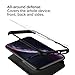 Spigen Thin Fit 360 Designed for Apple iPhone XR Case (2018) Tempered Glass Screen Protector Included - Black
