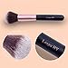 Ammiy Lospu HY 18-Piece Rose Golden Makeup Brushes Wood Handle Kabuki Makeup Brush Set
