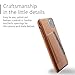 Mujjo Full Leather Wallet Case for Apple iPhone 11 Pro Max | 2-3 Card Holder Pocket | Premium Soft Supple Leather, Unique Natural Aging Effect (Tan)
