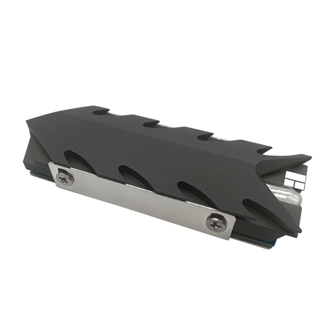 M.2 Heatsink Cooler, NVMe M.2 2280 SSD Aluminum Heat Sinks with Silicone Thermal Pad, Built in 8mm heatpipe