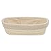 BetterJonny 9 inch Rectangle Banneton Bread Proofing Basket, Artisan Bread Dough Proofing Rattan Basket +Liner Combo for Professional and Home Bakers