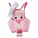 Baby Girl Hair Bows Partially Lined Clips, 24 Pack LCLHB Cutest Sculpture Animal 2 inch Tiny Grosgrain Ribbon Bows Barrettes for Little Girls Toddlers Kids Children, Non Slip