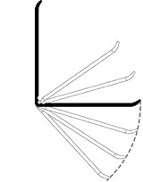 SmartHome White UPVC Flexible Angle Trim 25x25mm 5m for Out of Square Walls view 4