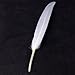Ostart 50pcs White Goose Feathers 10-13cm 4-5