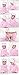 ZoopurrPets Baby Boys' or Baby Girls' Hooded Animal Blanket; Super Soft, Huggable Plush Hoodie Blanket (Pink Cow)