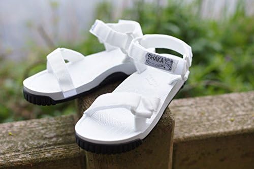 Amazon ザ マテリアル ワールド Br Br Shaka シャカ Br Climbing Br クライミング Br White ホワイト Br メンズサンダル レディース 男女兼用 ナイロン アウトドア 黒 紺 白 ホワイト Us10 約28cm Thematerialworld ザ マテリアル ワールド シューズ バッグ