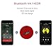 MGcool Bluetooth Earphone, Wireless Earbuds with Mic Sport Stereo Headset, IPX7 Waterproof Headphone for Gym Running,Premium Sound with Bass,Noise Canceling,for iPhone and Android