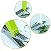 Multipurpose Herb Scissors and Stripper Set - Kale and Herb Razor Stripping Tool, 5 Blade Herb Shears with Cover,Cleaning Comb and Brush - Cutter, Chopper, Mincer for Herb by Oojdzoo