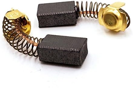 Replacement Set 999038 Motor Carbon Brushes (1 pair) for Hitachi Power Tools, Circular Saw, Miter Saw, Nibbler, Chainsaw, Rotary Hammer, Drill, Planer, Grover, Sander, Router, Grinder, C12FCH