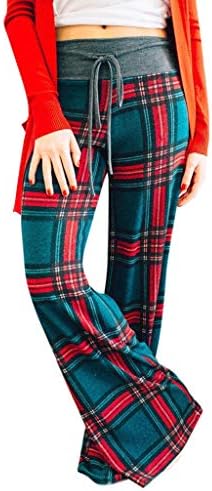 Women's Printed Drawstring Wide Leg Legging Pants