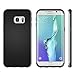 Galaxy S7 Edge Case, Cimo [Grip] Premium Slim Fit Flexible TPU Case for Samsung Galaxy S7 Edge (2016) - Black