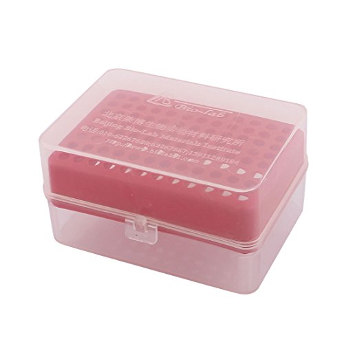 uxcell Universal 300UL Pipettor Pipette Tips 96 Position Box Holder Laboratory Supplies