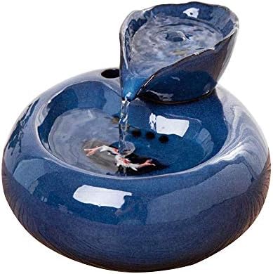 最新人気短納期 創造的なペット噴水猫犬水ディスペンサー電気ペット噴水飲酒ボウル派手な飲む噴水水飲酒フィーダー Color Blue 人気ブランド 最大80 オフ
