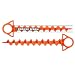 Orange Screw: The Ultimate Ground Anchor | Large 2 Pack | Made in USA primary