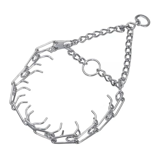 Herm Sprenger Ultra-Plus Prong Dog Training Collar, Chrome, 3.25 mm x 20" Neck…
