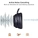 Active Noise Cancelling Headphones, Letscom Bluetooth Headphones with Mic Deep Bass Wireless Headphones Over Ear, 25H Playtime, Soft Protein Earpads for Travel Work TV PC Cellphone – Blackthumb 1