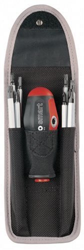 Click Here to See More Images Felo 0715750624 9 Piece Smart Set in Nylon Belt Pouch Slotted, Phillips, & Torx, 060 Series