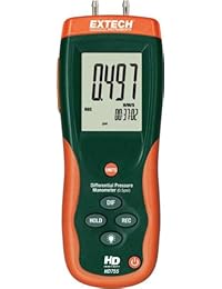 Extech Instruments Manómetro con NIST