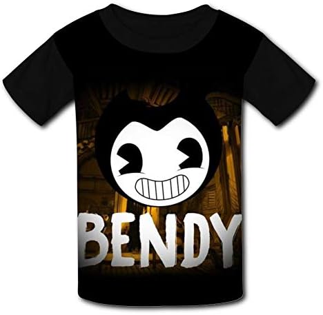 QUANSHI Youth 3D Pattern Printed Be-ndy Short Sleeve T-Shirts Kids Casual Graphics Tees