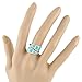 Turquoise Ring Sterling Silver (PICK COLOR) (Turquoise, 9)