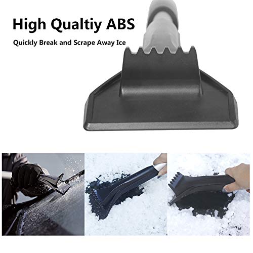 NCElec Snow Brush Ice Scraper for Car SUV Truck Window Windshield Snow Shovel Brush Kit 1PC