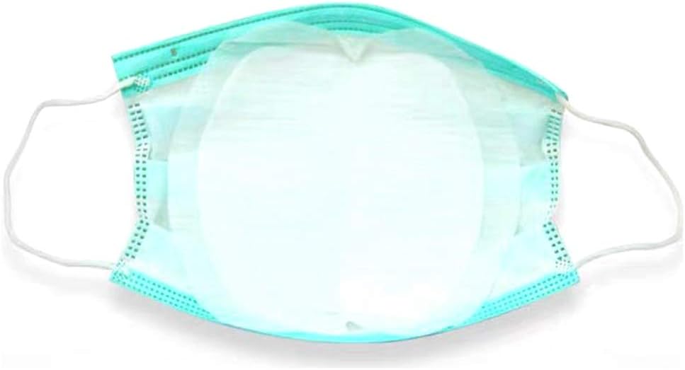 SOSPIRO 10/20/30/50/100 Piece Disposable Face Masks Gasket, Disposable Non-woven Fabric/Cotton Protective Breathable Replacement Mask Gasket(50pcs+2 masks -2)