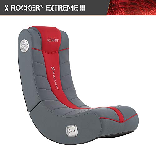 X Rocker Extreme III 2.0 Gaming Rocker Chair with Audio System, 26 x 17