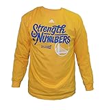 Golden State Warriors Men's adidas Gold Strength in Numbers Long Sleeve T-Shirt