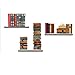 MagiDeal 3D Bookshelf Wall Decal Stickers Kids Room Decor