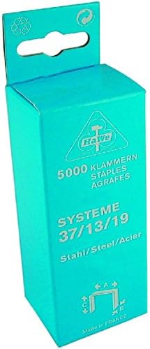 'HaWe 037.06 "System 37/13 °Für Rapid Tacker Staples 6 mm Pack of 5000