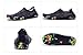 AVADAR Water Shoes, Men Women Barefoot Quick Dry Aqua Shoes,Black,9US Women/7.5US Men-10.23Inch foot