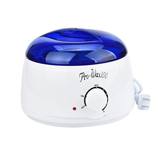 Leewa@ Hair Removal Bean+Wiping Sticks+Wax Warmer Heater Pot Depilatory Set (I)