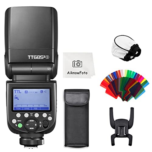 Photo 1 of Godox TT685II-S Flash for Sony, GN60 2.4GHz TTL HSS 1/8000s Wireless Camera Flash Speedlite Compatible for Sony A6300 A6500 A7 A7S A7R A7M2 A7SM2 A99