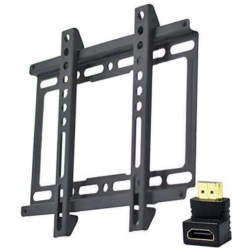 Southern HomewaresUltra Slim TV Wall Mount Bracket W/HDMI Connector, SH-10127, 15" up to 42" Fits LED LCD Plasma