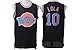 Space Jam Jersey #10 Lola Bunny Tune Squad Basketball Jerseys Black (S)