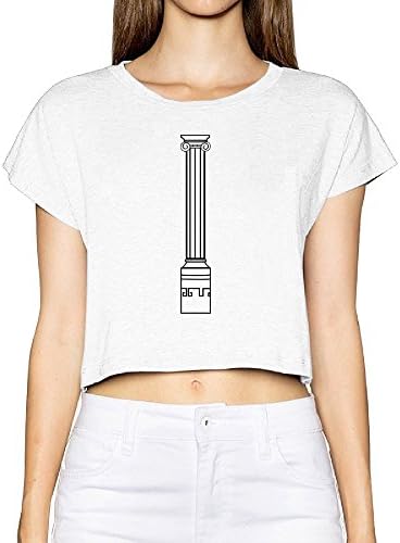 Column Comfortable Vintage T Shirts Navel T Shirt T-shirts For Woman