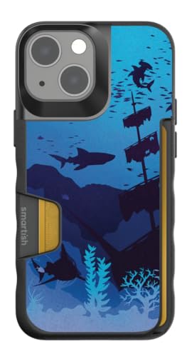 Smartish - Ship Happens - iPhone 13 mini Wallet Case - Wallet Slayer Vol 1 [Sli…