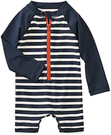 アウトリガー ストライプ ラッシュガード ワンピース ボーイズ 水着 日本限定 インディゴ