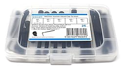 iexcell 25 Pcs M5 x 40/45/50/55/60 Alloy Steel 12.9