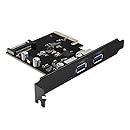 ORICO USB3.1 PCI-E Expansion Card Adapter with 2 external USB3.1 Ports and 15PIN Power Connector for Windows PC(PA31-2P)