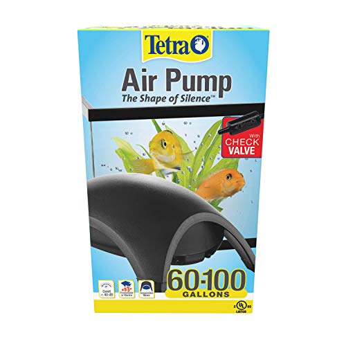 Tetra 77850 Whisper Air Pump, for Aquariums, Quiet, Powerful Airflow