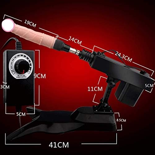 LKC Massage Tool Machine Multi-Speed Adjustable Telescopic for Women with Different Attachments Toys Conflict Chafing Enjoyable T-Shirt