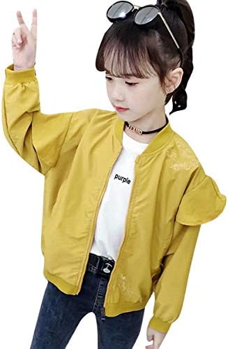 Tyqqu 子供コート 子供服 ジャケット 長袖 キッズコート韓国風 カッコイイ アウター 運動 女の子 ガールズ カジュアル 春秋 Tyqqu 子供コート 子供服 ジャケット 長袖 キッズコート韓国風 カッコイイ アウター 運動 女の子 ガールズ カジュアル 春秋