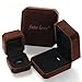 Fate Love 2pcs Romantic I Will Always be with You Couples Promise Engagement Wedding Ring Set/Ring Necklace A Pair for Lover