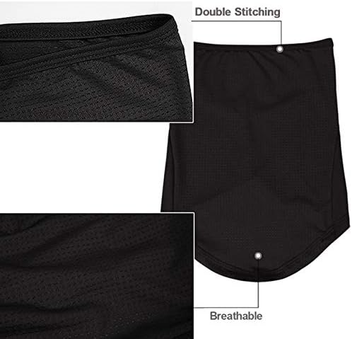 Moisture-wicking face balaclava bandana in cool dry material, priced at $11.99.